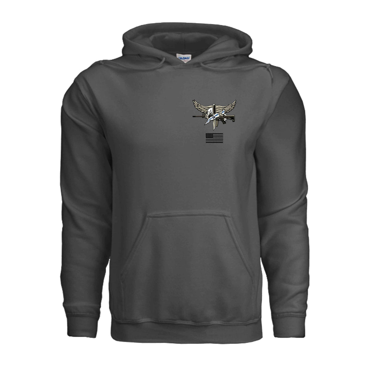 SWAT Eagle Hoodie – Law Enforcement Thin Blue Line Sweatshirt