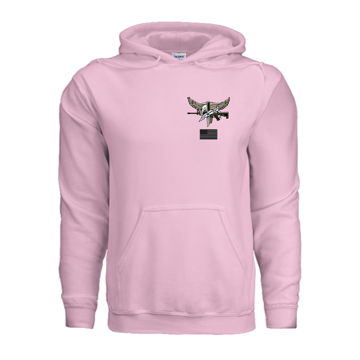 SWAT Eagle Hoodie - Light Pink | Ironsight Syndicate