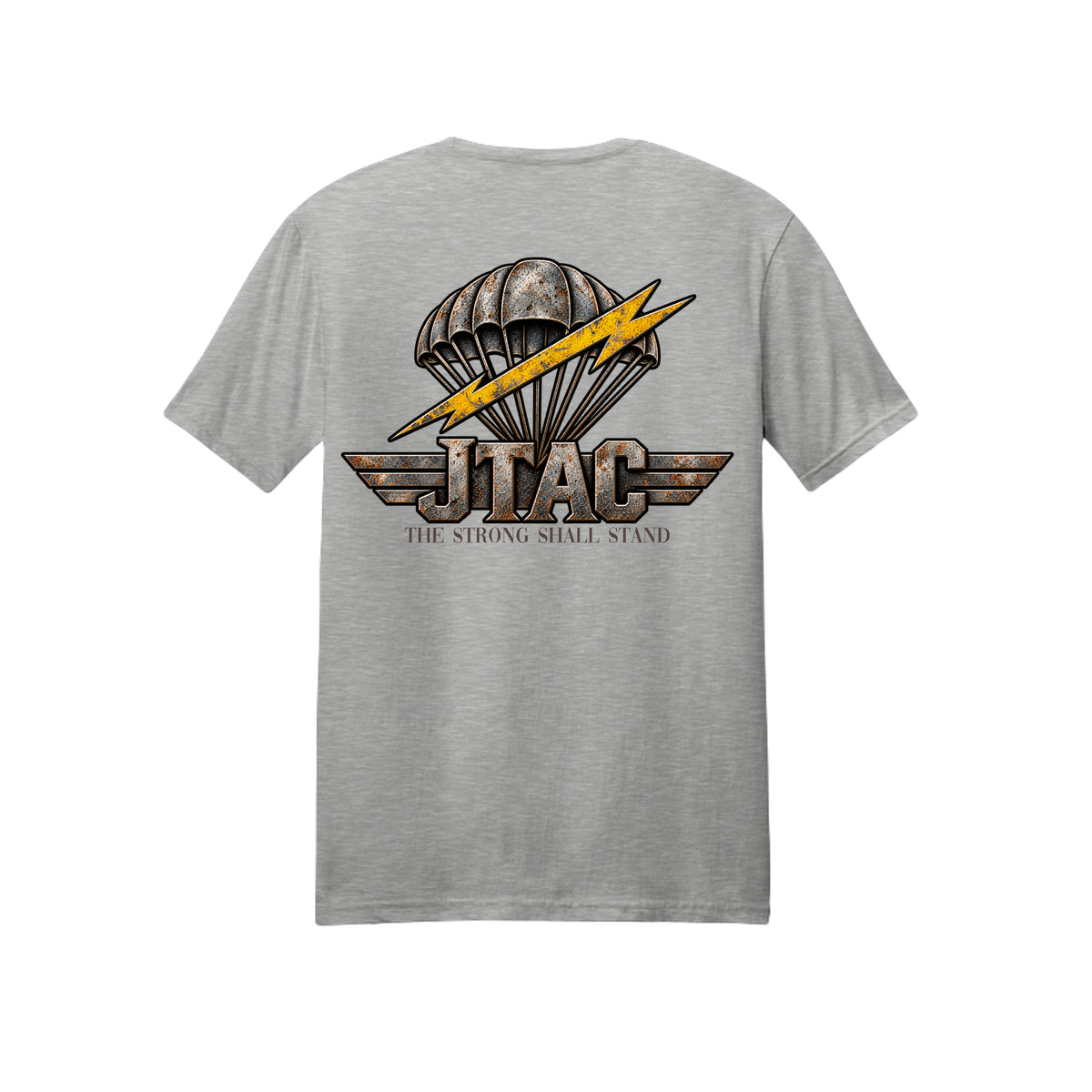 Air Force JTAC T-Shirt - Ash (Back) | Ironsight Syndicate