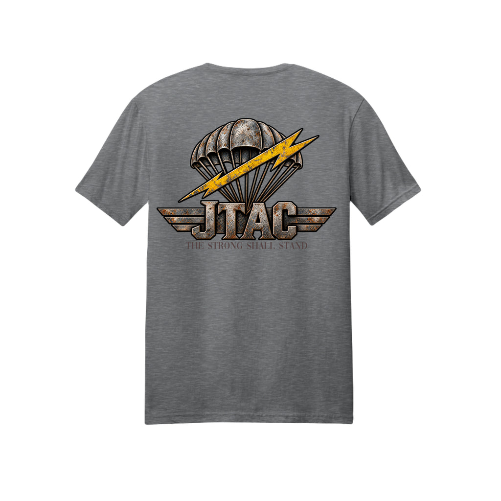 Air Force JTAC T-Shirt - Graphite Heather (Back) | Ironsight Syndicate