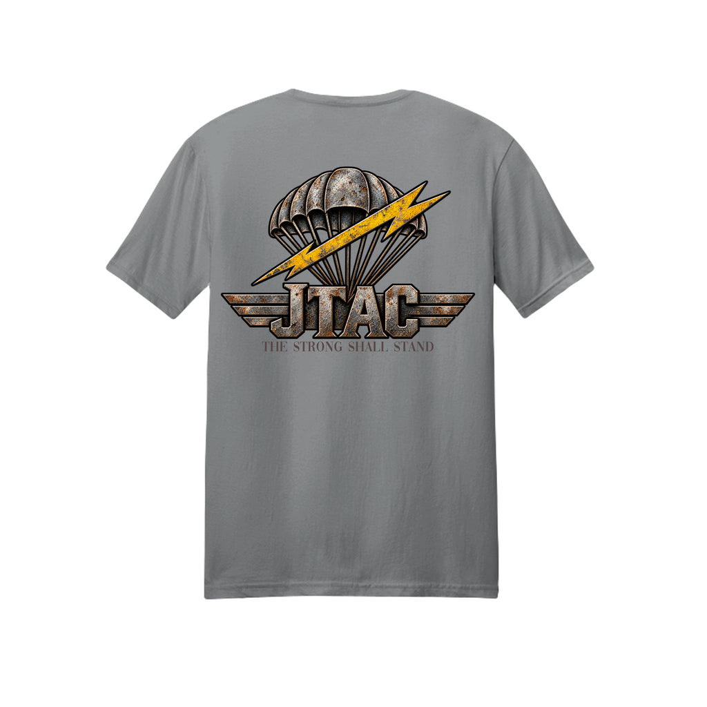 Air Force JTAC T-Shirt - Gravel (Back) | Ironsight Syndicate