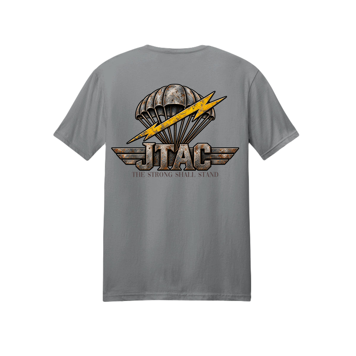 Air Force JTAC T-Shirt - Gravel (Back) | Ironsight Syndicate