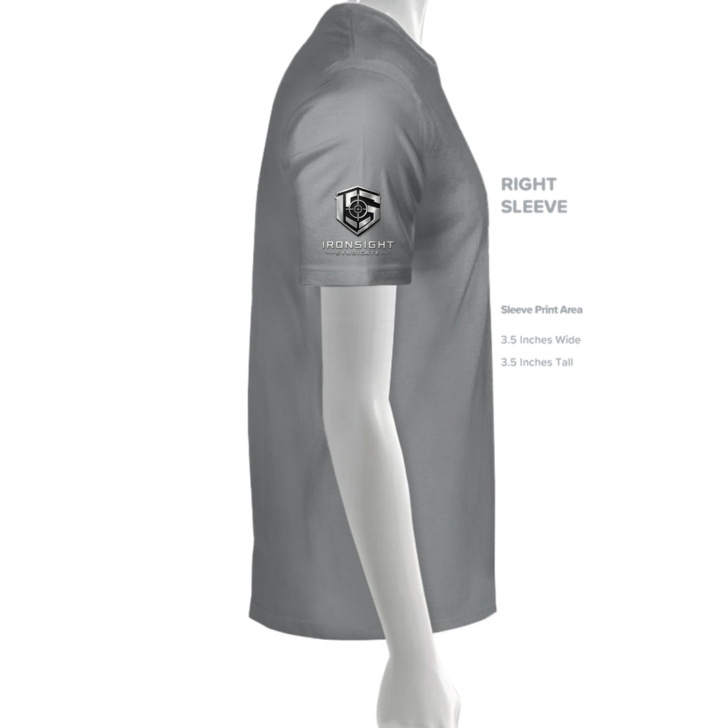 Air Force JTAC T-Shirt - Gravel (Right Sleeve) | Ironsight Syndicate