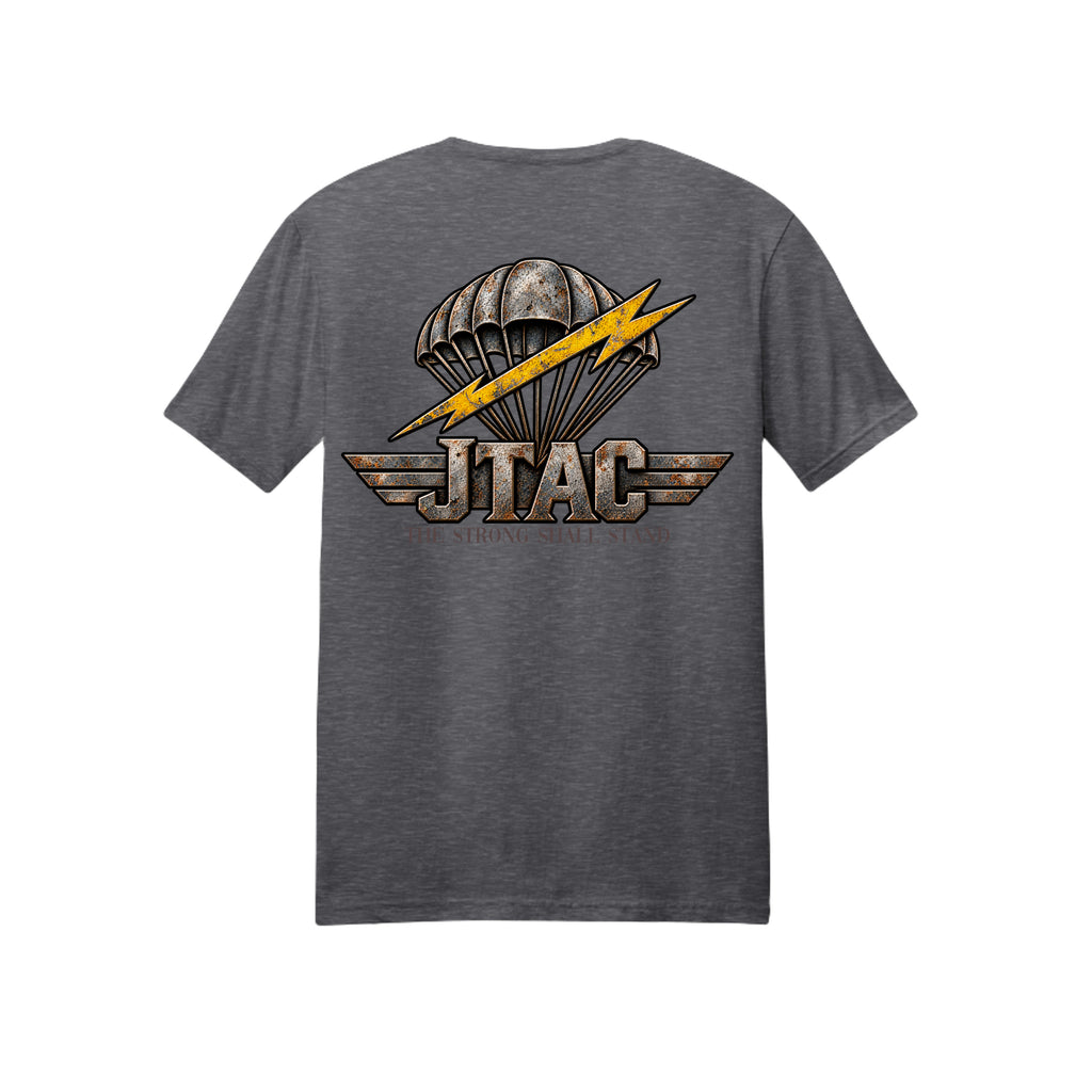 Air Force JTAC T-Shirt - Heather Dark Grey (Back) | Ironsight Syndicate