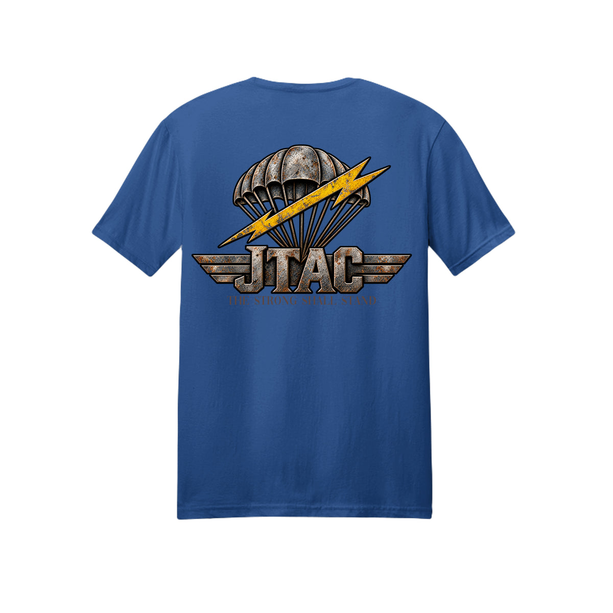 Air Force JTAC T-Shirt - Royal (Back) | Ironsight Syndicate