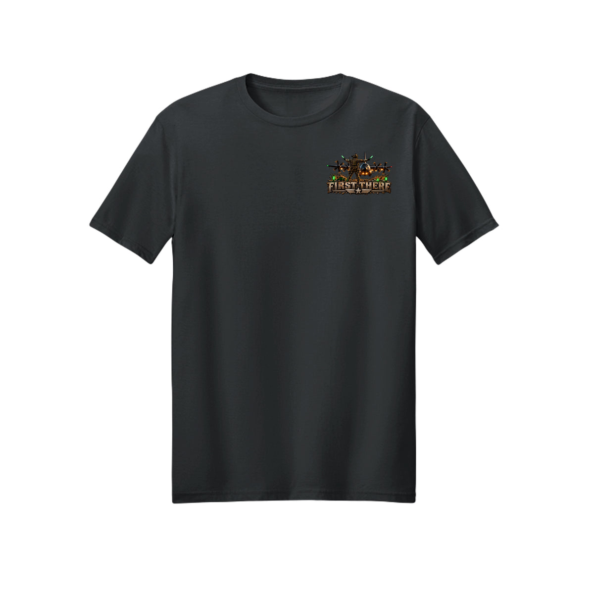 First There Combat Controller T-Shirt - Black | Ironsight Syndicate
