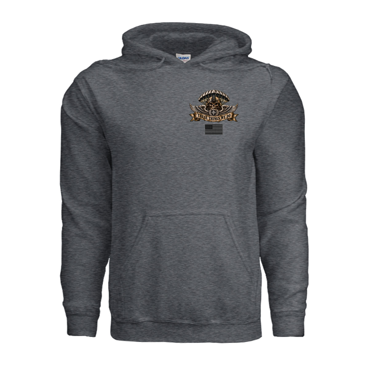 Air Force Pararescue Hoodie - Dark Heather | Ironsight Syndicate