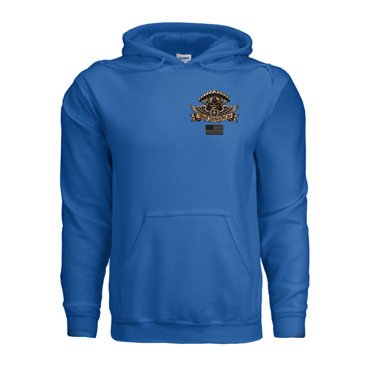 Air Force Pararescue Hoodie - Neon Blue | Ironsight Syndicate
