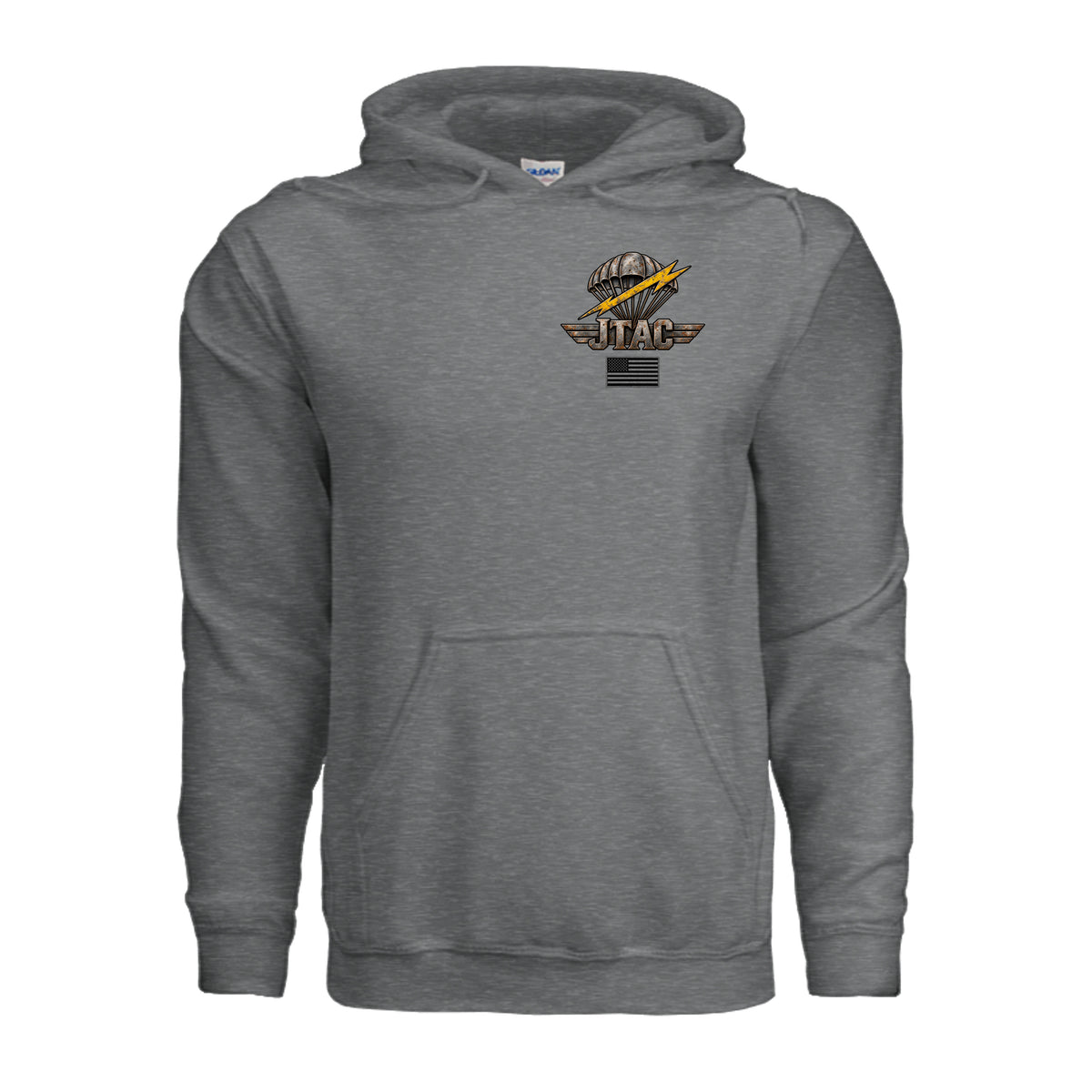 Air Force JTAC Hoodie - Fan Charcoal Heather | Ironsight Syndicate