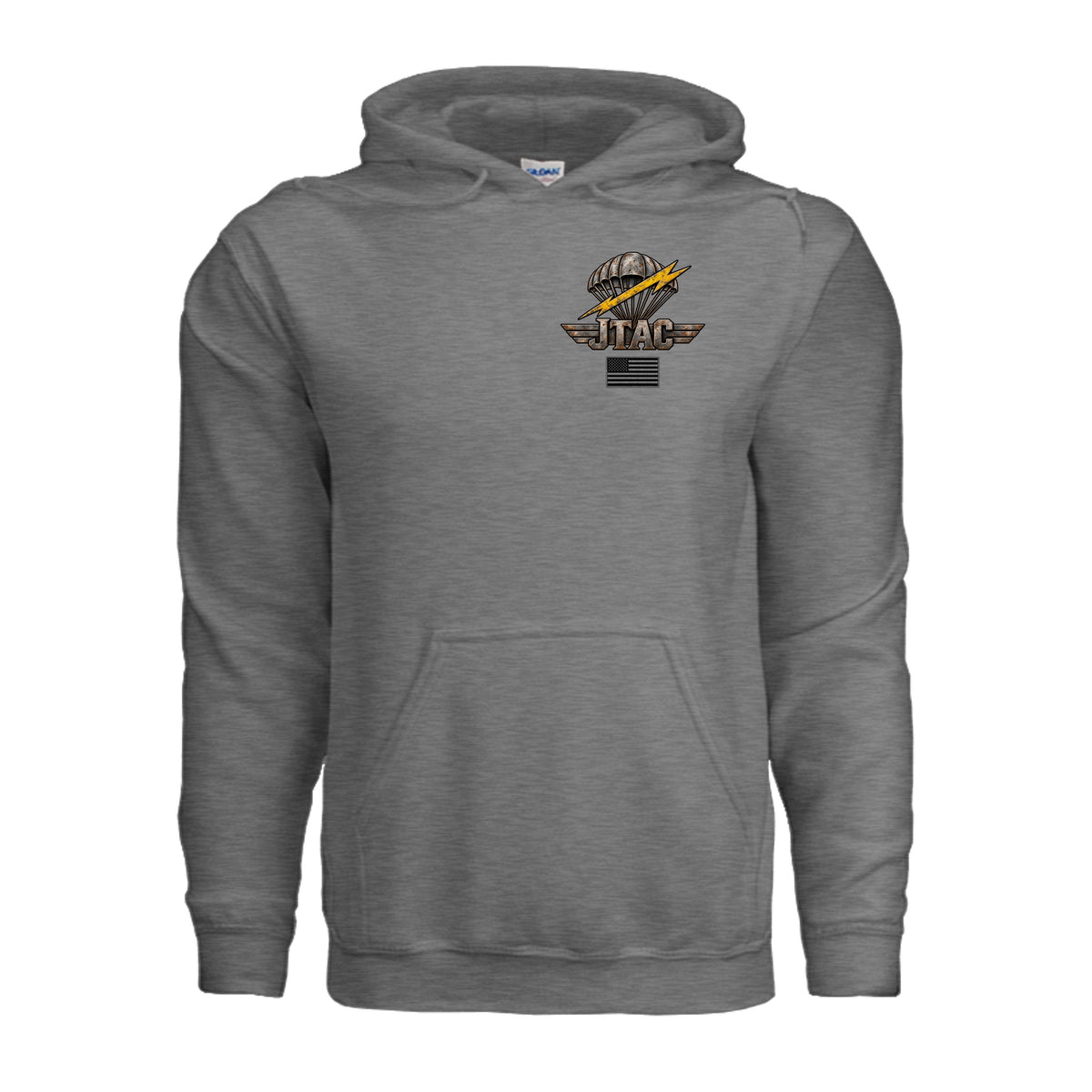 Air Force JTAC Hoodie - Graphite Heather | Ironsight Syndicate