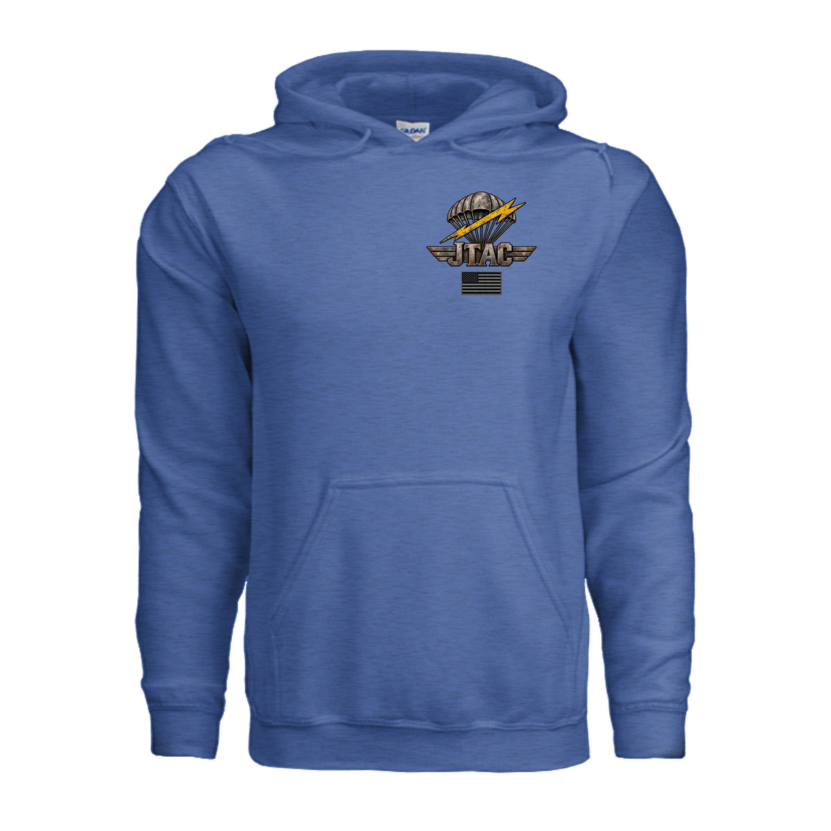 Air Force JTAC Hoodie - Heather Deep Royal | Ironsight Syndicate
