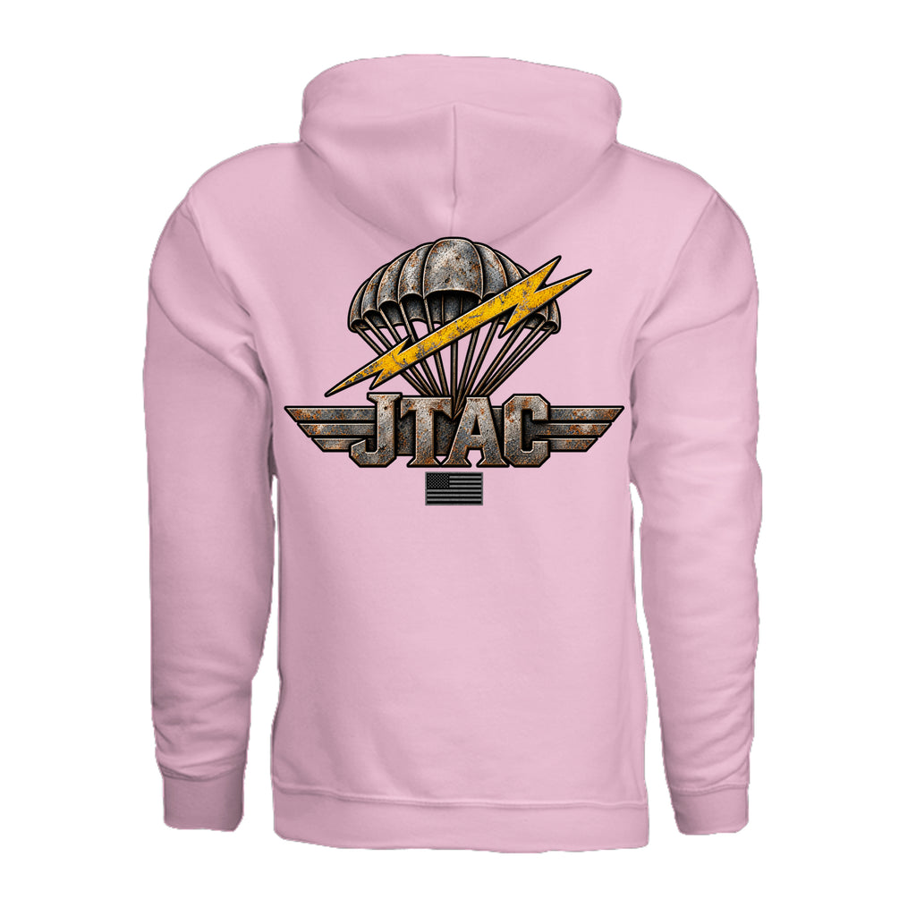 Air Force JTAC Hoodie - Light Pink (Back) | Ironsight Syndicate