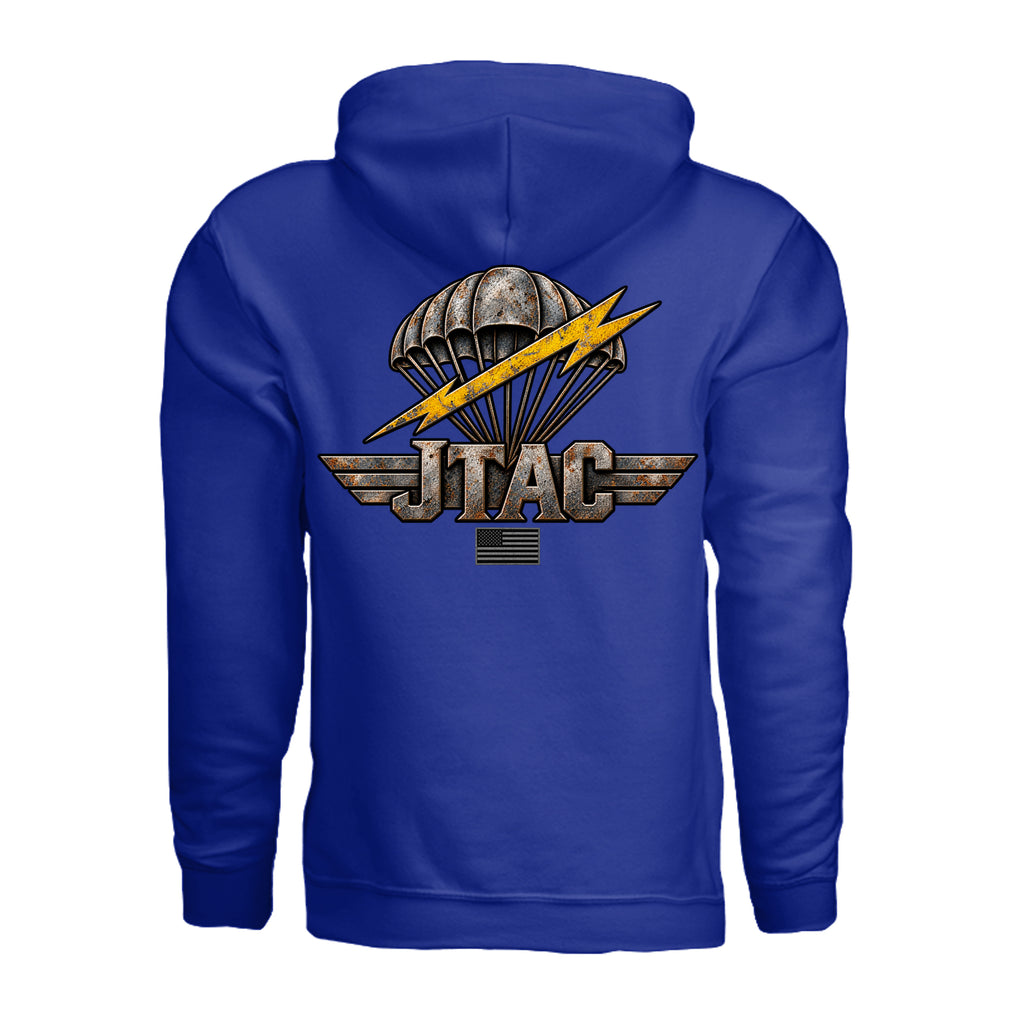 Air Force JTAC Hoodie - Royal (Back) | Ironsight Syndicate