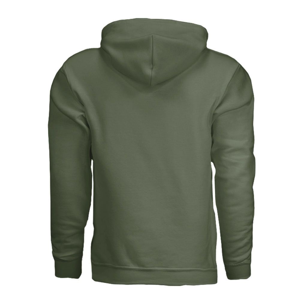 All I Want for Christmas Is Freedom Hoodie (Skull Edition) - Military Green (Back) | Ironsight Syndicate