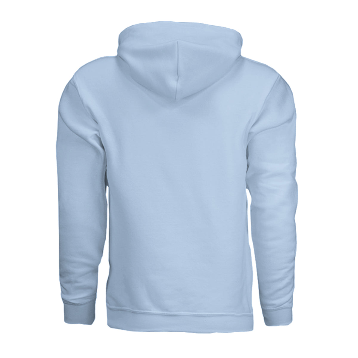 Silent Night Suppressed Night Hoodie - Light Blue (Back) | Ironsight Syndicate