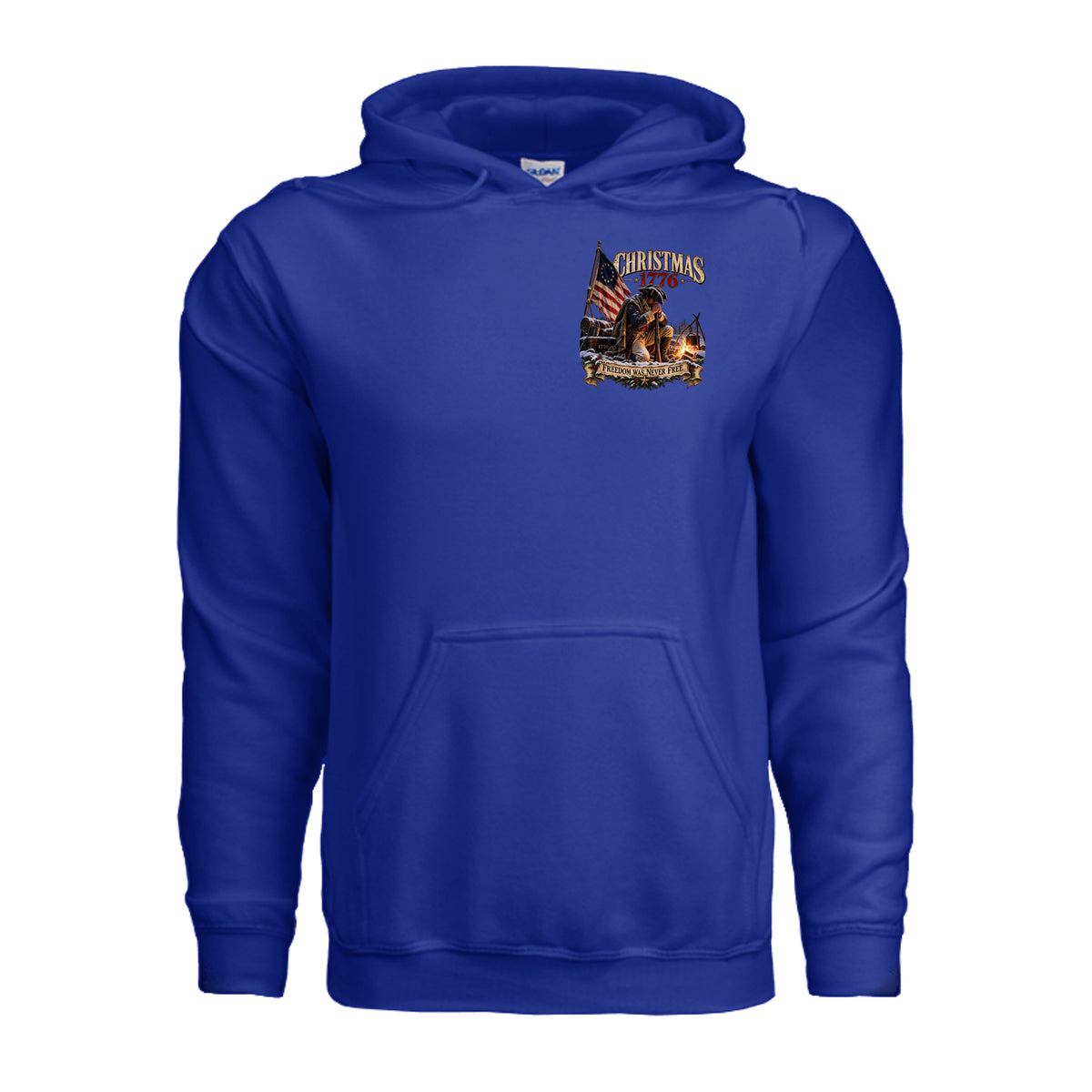 Christmas 1776 Hoodie - Royal | Ironsight Syndicate