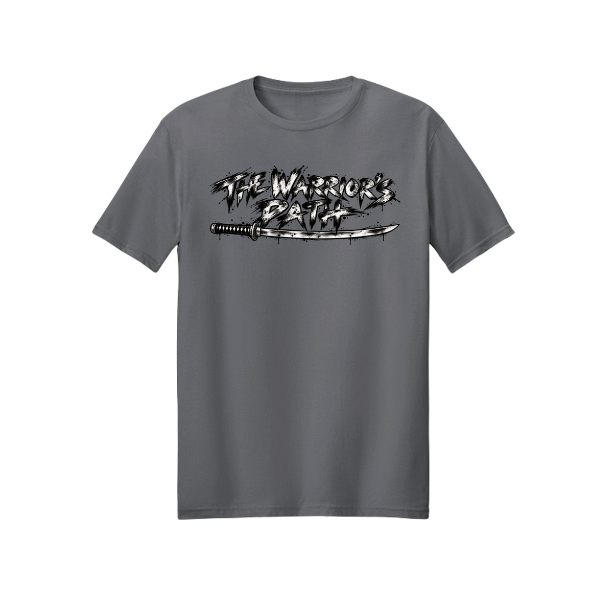 The Warrior's Path T-Shirt - Charcoal | Ironsight Syndicate
