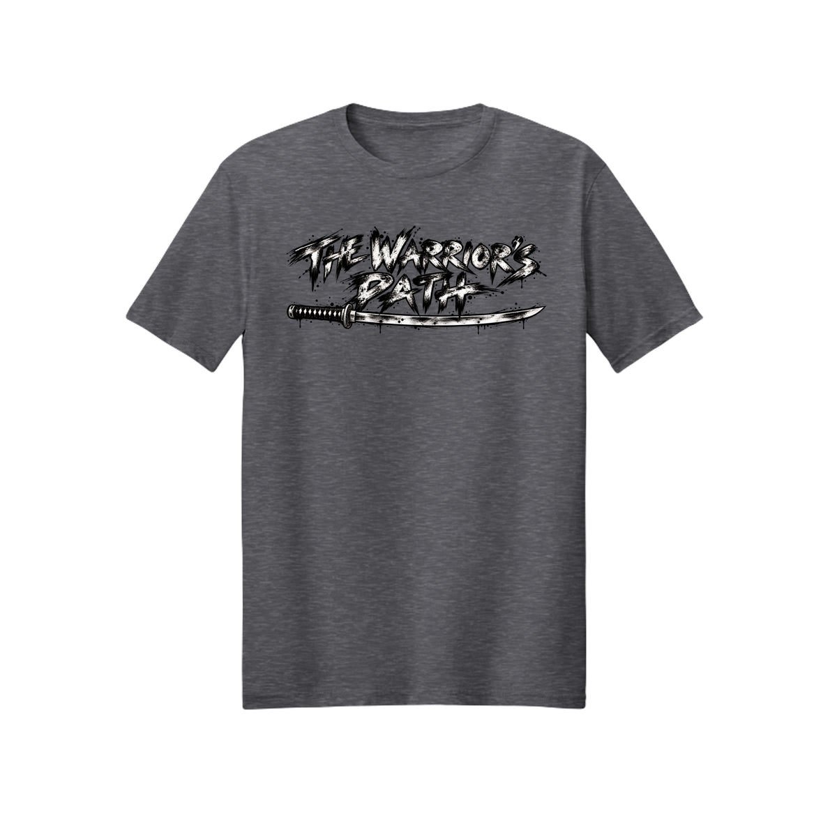 The Warrior's Path T-Shirt - Heather Dark Grey | Ironsight Syndicate