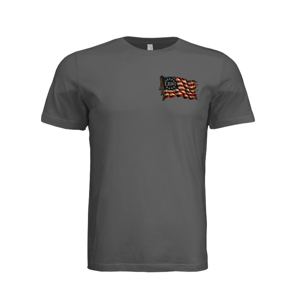 Sacred Honor T-Shirt in Asphalt - Front