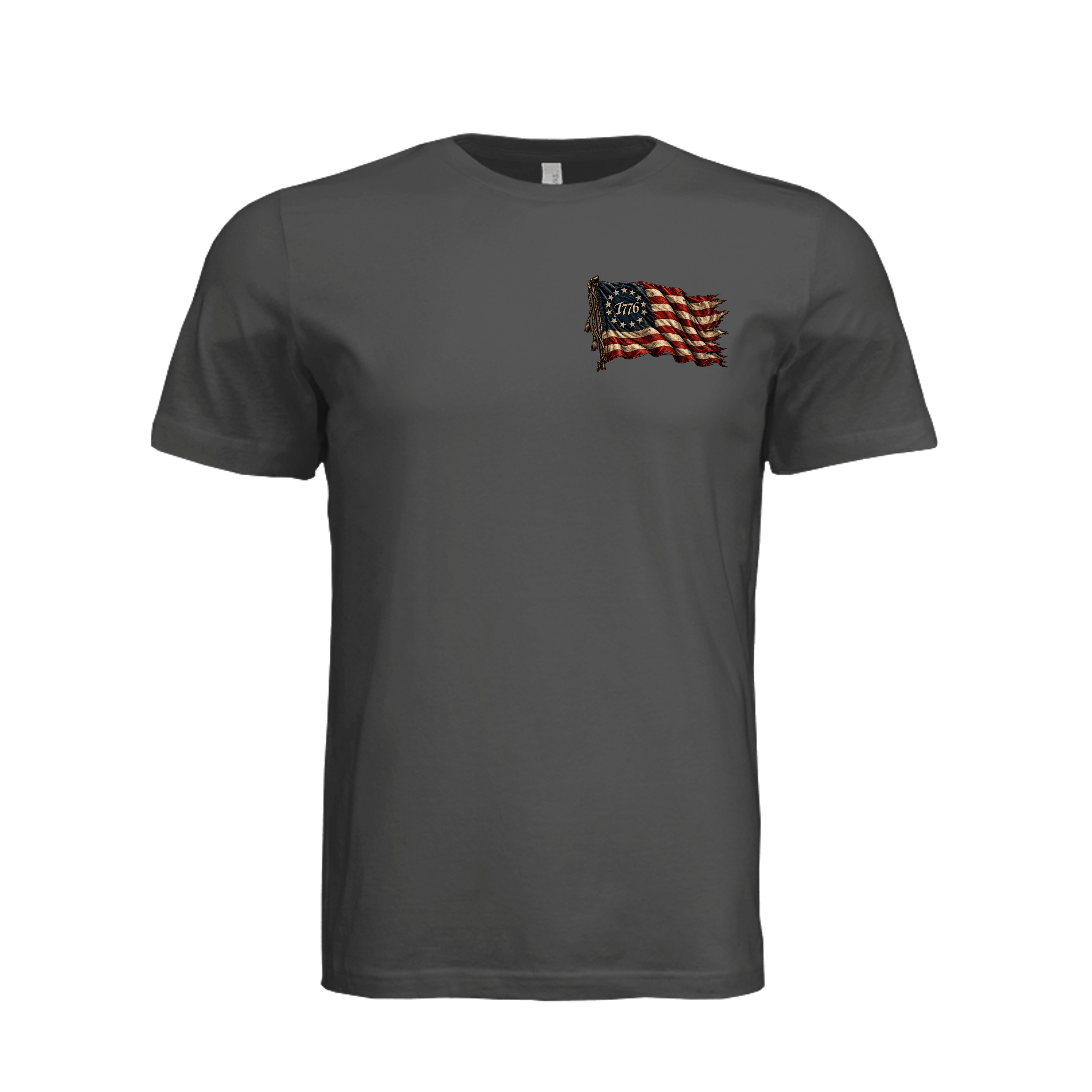 Sacred Honor T-Shirt in Dark Grey - Front