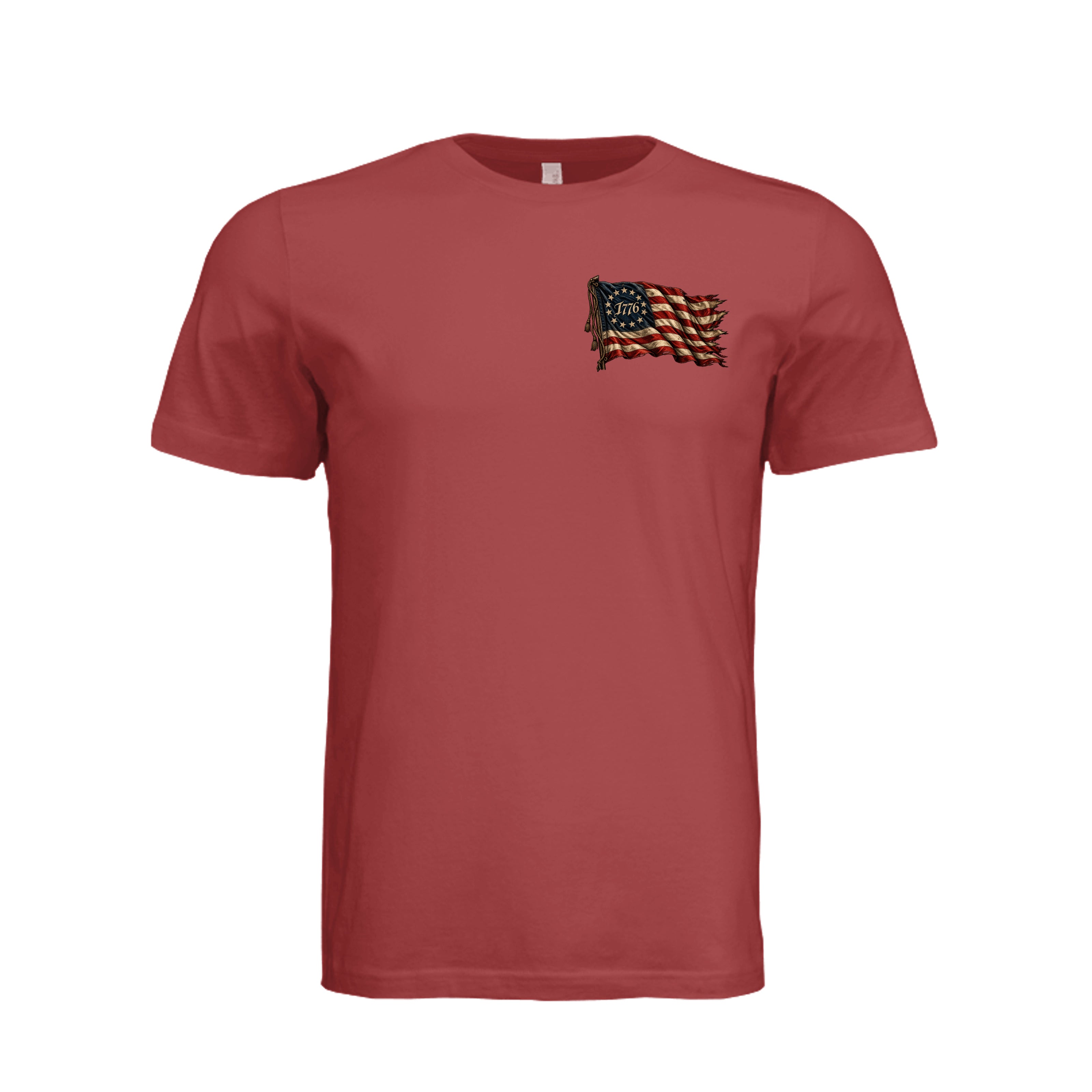 Sacred Honor T-Shirt in Rust - Front