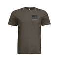 Common Virtue -Iwo Jima Memorial T-Shirt - Army (Front) | Ironsight Syndicate