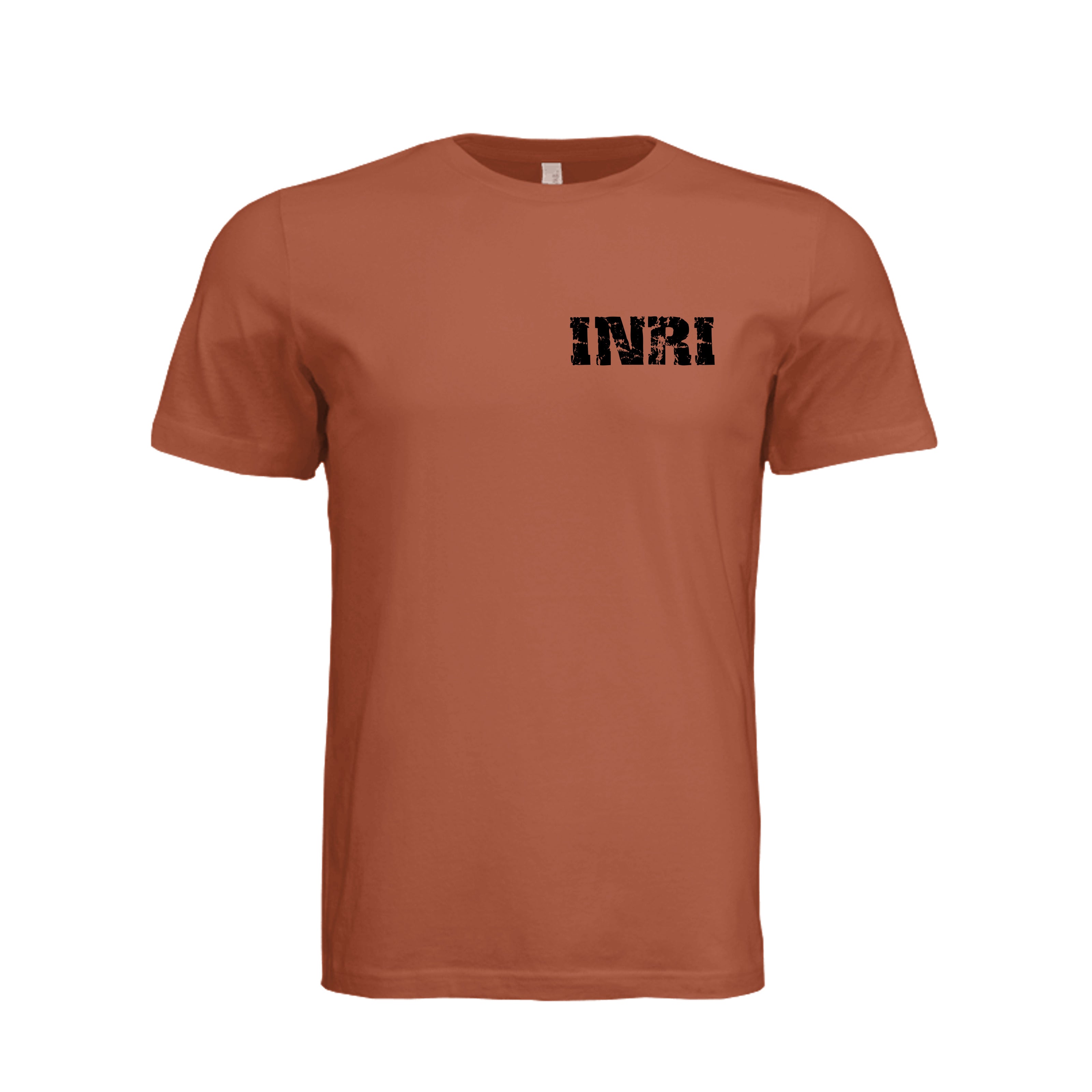 Celtic Cross INRI T-Shirt in Autumn - Front
