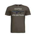 Hostile Projectiles M60 T-Shirt - Army | Ironsight Syndicate