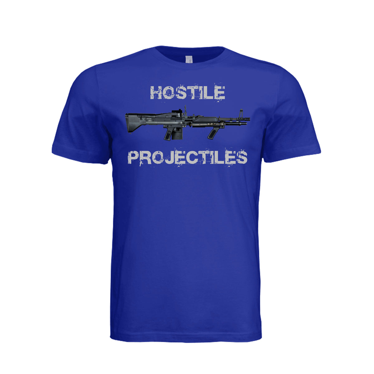 Hostile Projectiles M60 T-Shirt - Team Navy | Ironsight Syndicate