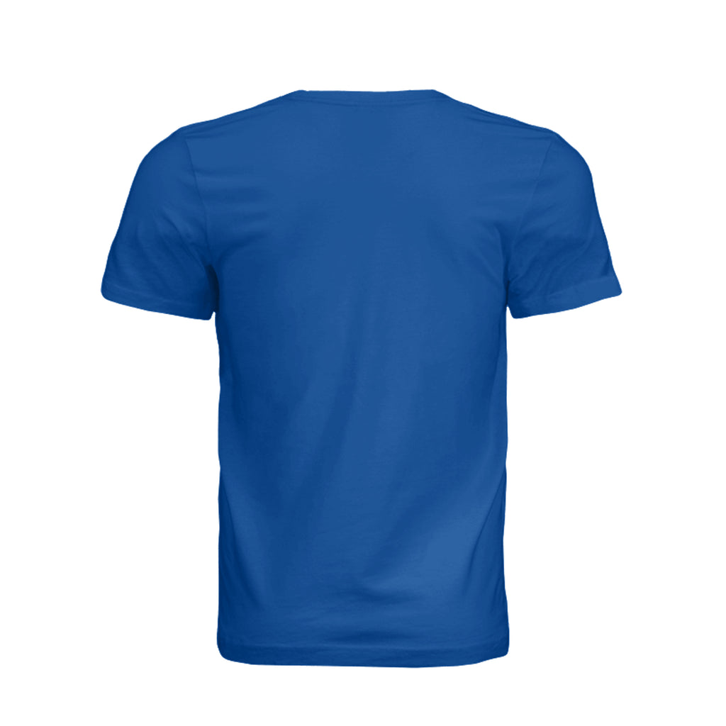Hostile Projectiles M60 T-Shirt - True Royal (Back) | Ironsight Syndicate