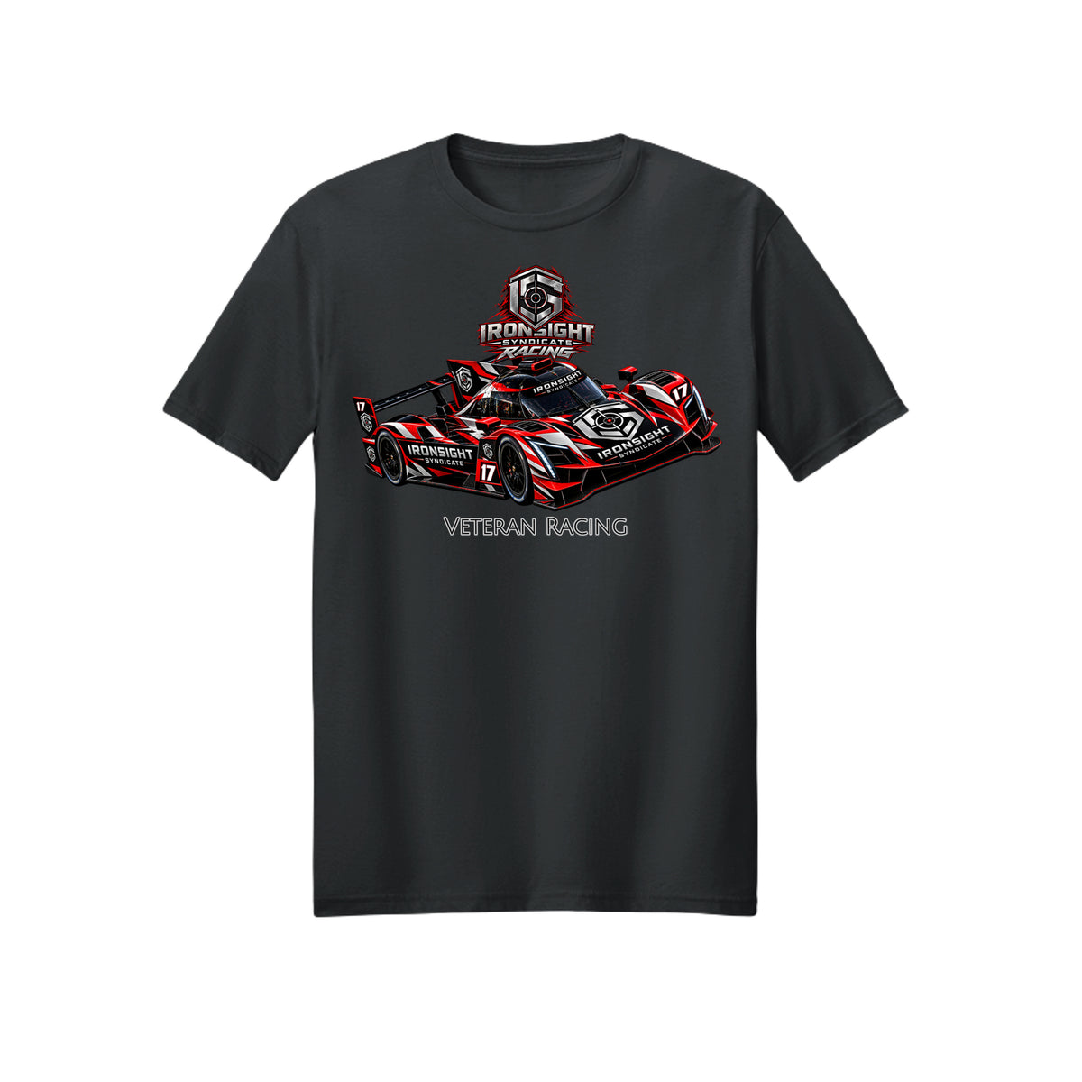 Ironsight Syndicate Racing T-Shirt - Black | Ironsight Syndicate