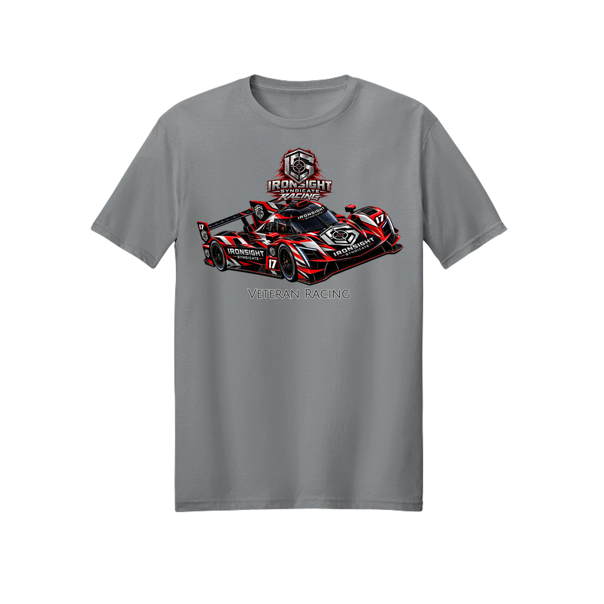 Ironsight Syndicate Racing T-Shirt - Gravel | Ironsight Syndicate