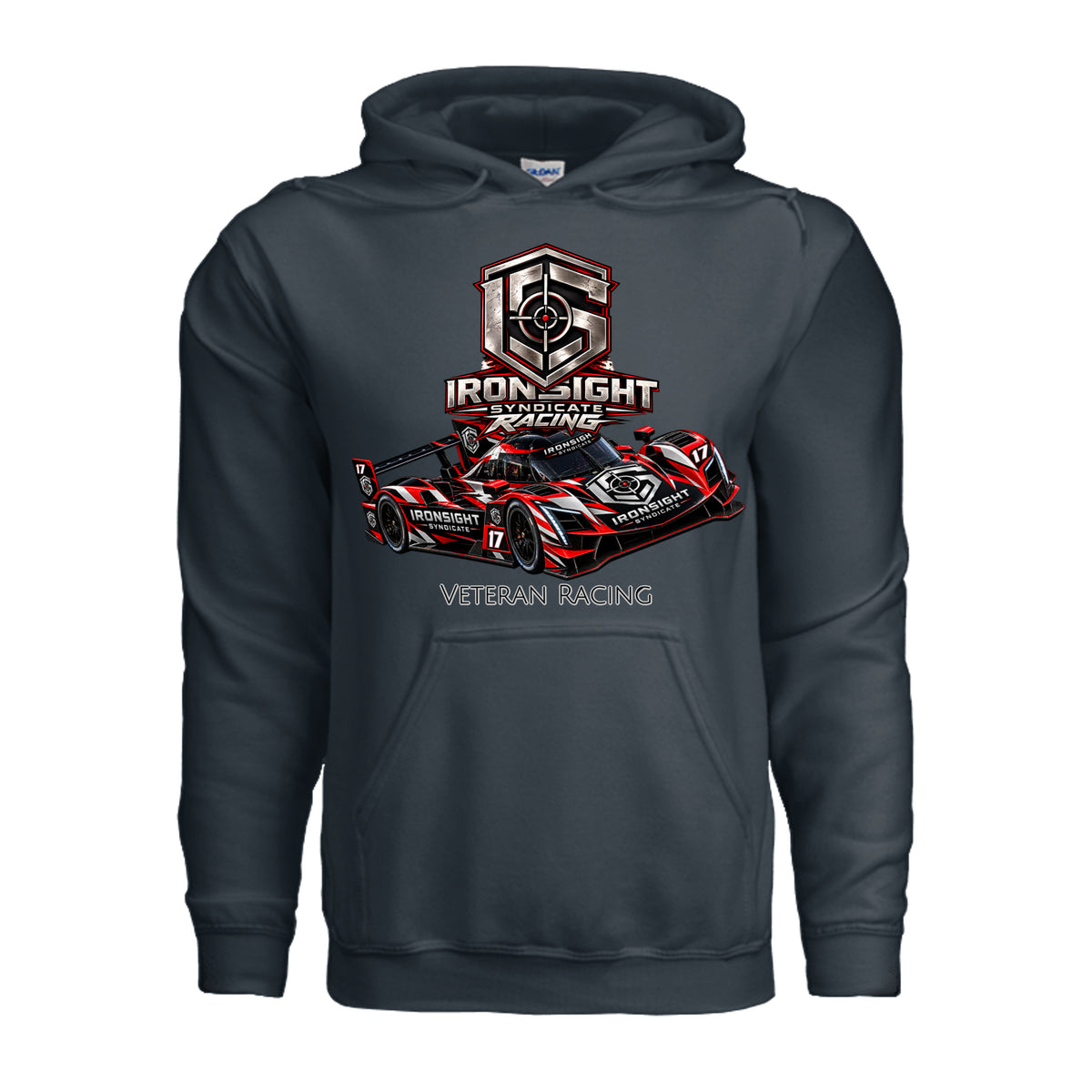 Ironsight Syndicate Racing Hoodie - Blue Dusk | Ironsight Syndicate