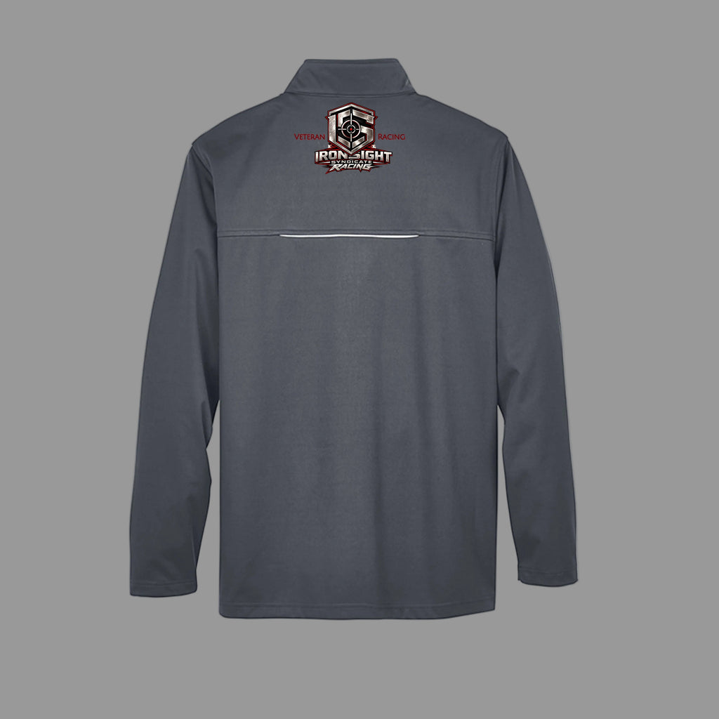 Ironsight Syndicate Racing Jacket - Carbon (Back) | Ironsight Syndicate