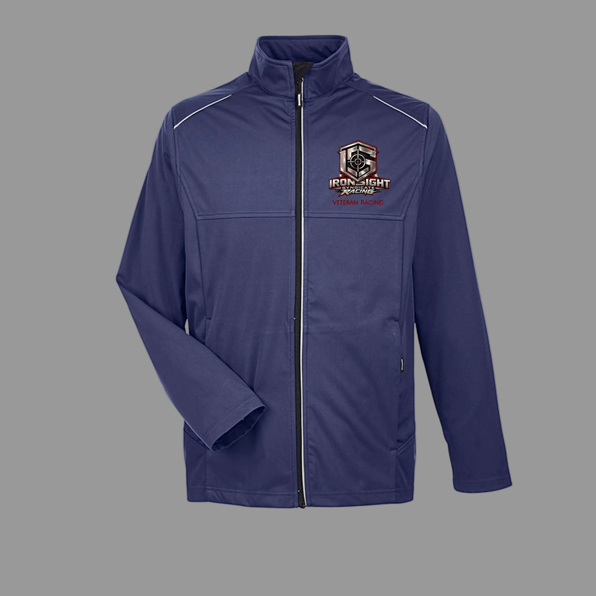 Ironsight Syndicate Racing Jacket - Classic Navy | Ironsight Syndicate
