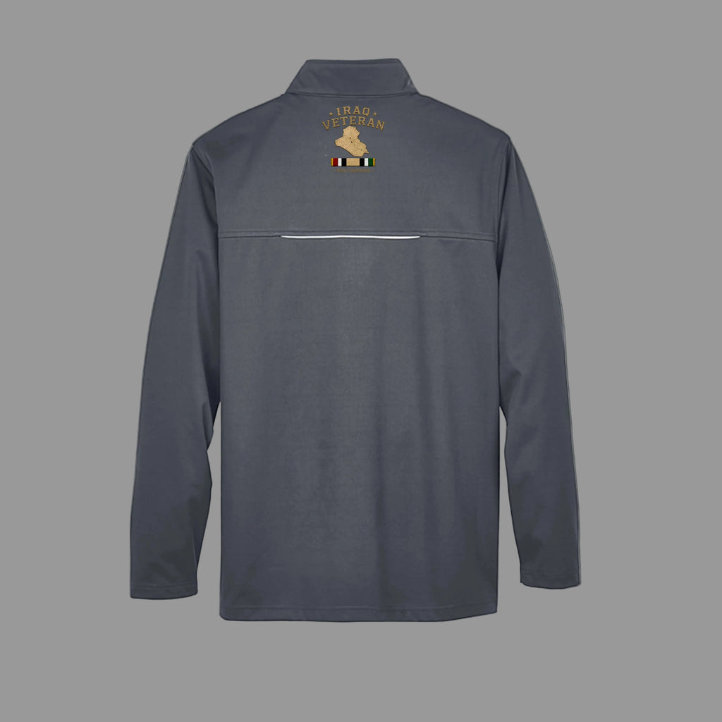 Iraq Veteran Ironsight Syndicate Jacket - Carbon (Back) | Ironsight Syndicate