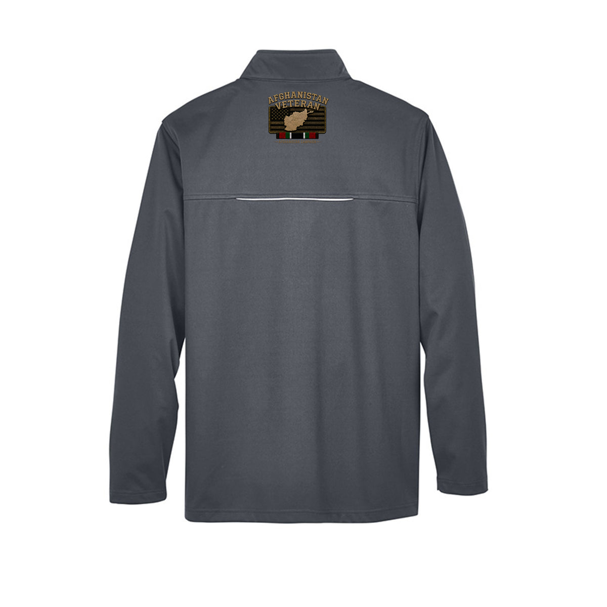 Afghanistan Veteran Ironsight Syndicate Jacket - Carbon (Back) | Ironsight Syndicate