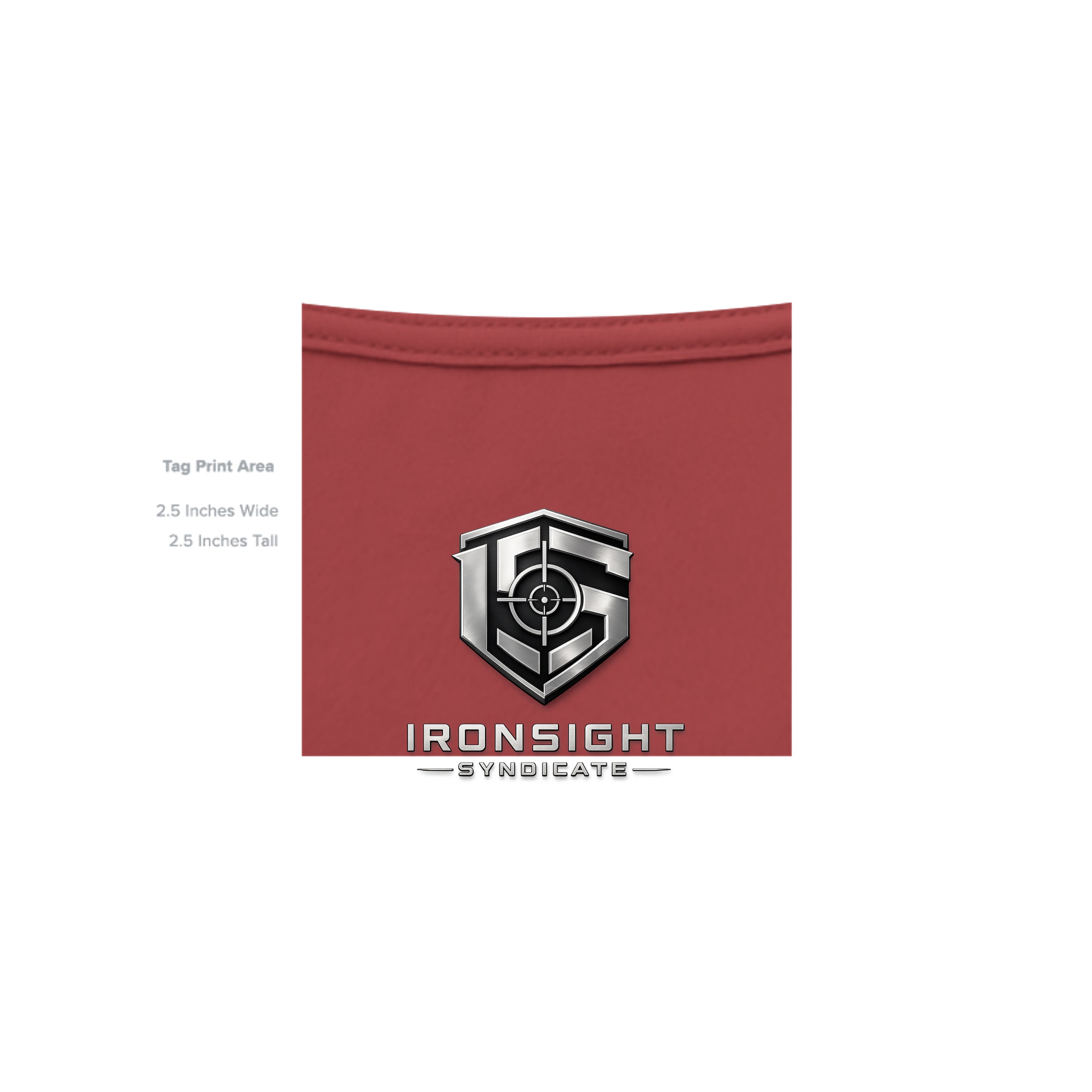 Training is Hard- Death is Permanent T-Shirt - RUST (Inside Tag) | Ironsight Syndicate