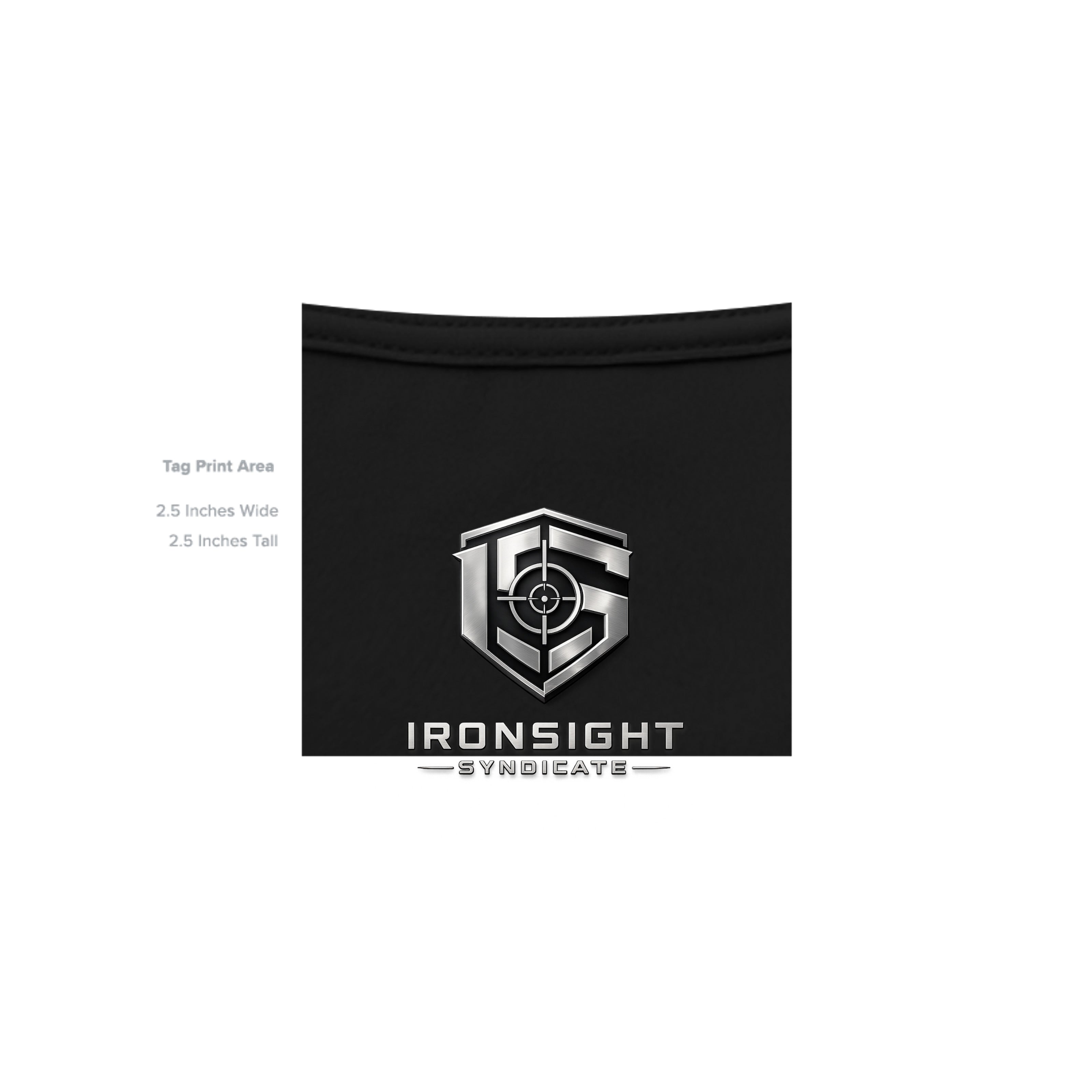 L is for L Shaped Ambush T-Shirt - Additional View (Inside Tag) | Ironsight Syndicate