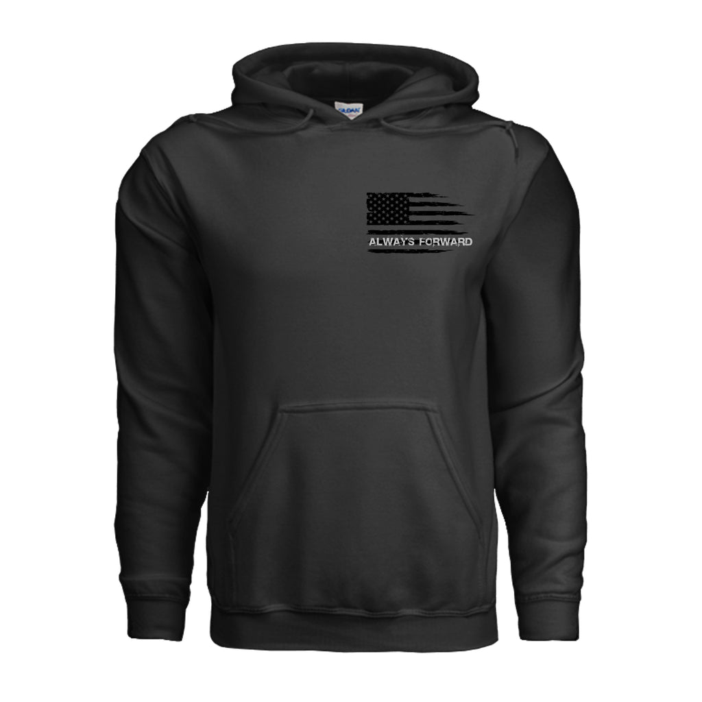 Always Forward-Never Quit Hoodie - Additional View (Front) | Ironsight Syndicate