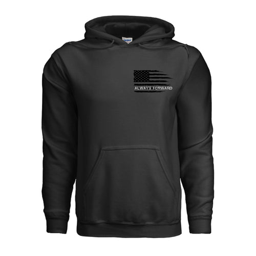 Always Forward-Never Quit Hoodie - Additional View (Front) | Ironsight Syndicate